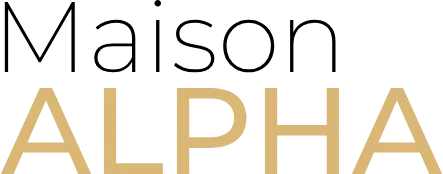 Logo avec le mot ALPHA
